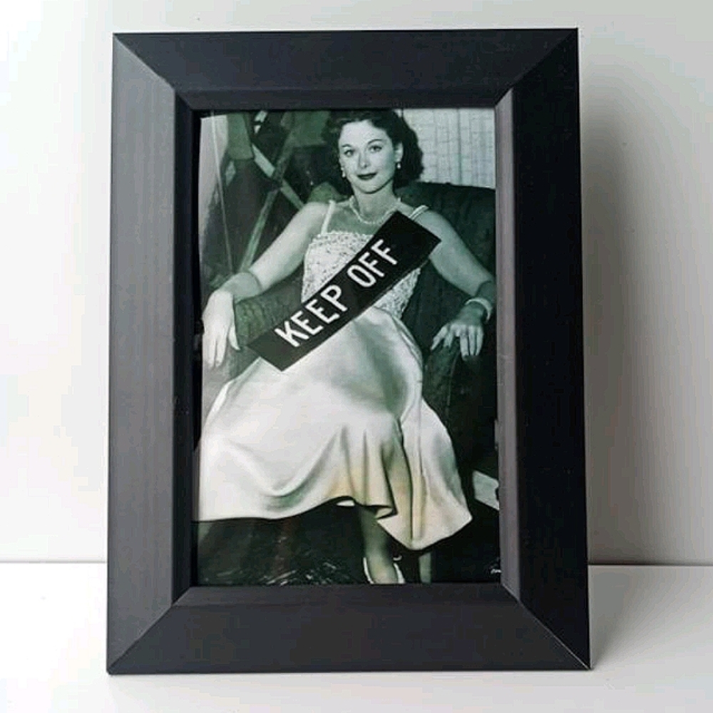 Vintage Feminist Woman Keep Off Retro Female Boho - Picture 5 of 9